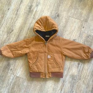 Toddler Carhartt lined jacket 2T